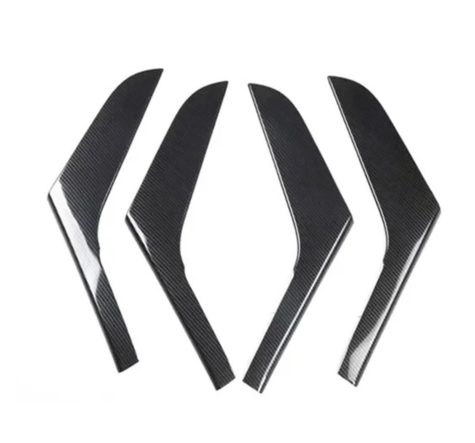 Interior Trim for Golf 6 MK6 2009-2013 Car Accessories Center Console for Golf Mk6 5D Stickers ABS Panel Trim 5D Cover Trim Sticker(A Door armrests)