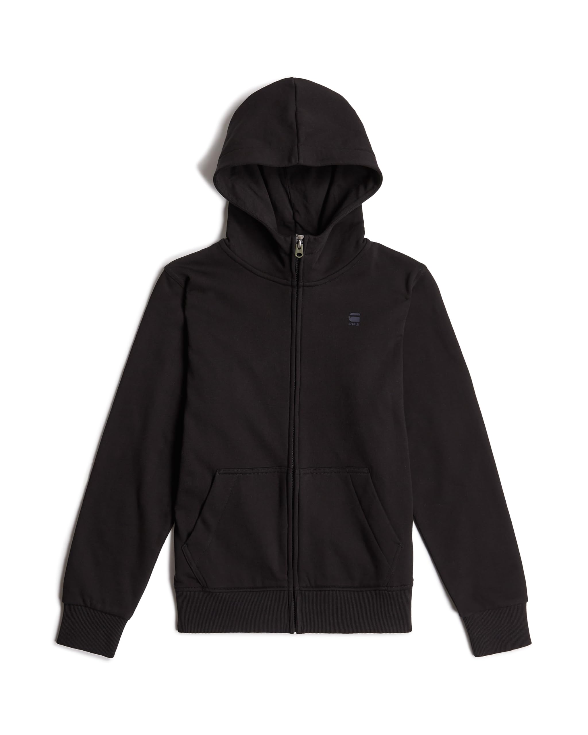 G-Star Boy's Hoodie Jacket Zipp, Black (dk black D25552-01-6484), 8