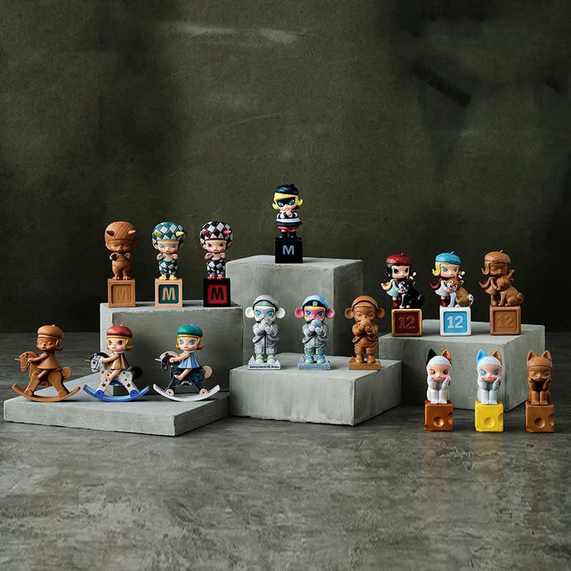 POP MART MOLLY Anniversary Statues Classical Retro Series Figures Whole Set(10Boxes) 2.5inch Premium Design Gifts for Women Fan-Favorite Collectible Blind Box - Image 2