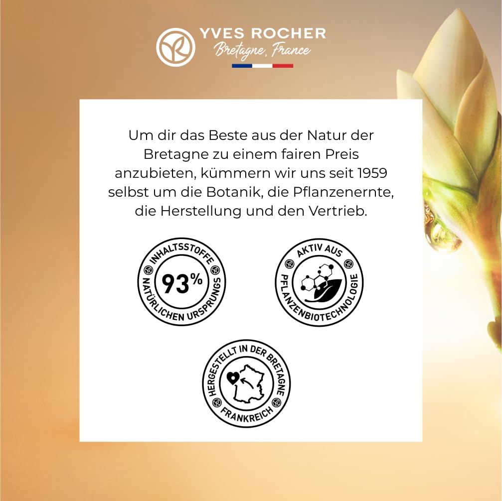 Yves Rocher ANTI-AGE GLOBAL - Aufhellende Kurpflege - Anti-Aging Serum Ampullen - Mit pflanzlichem Knospen-Nektar - 35 Kapseln