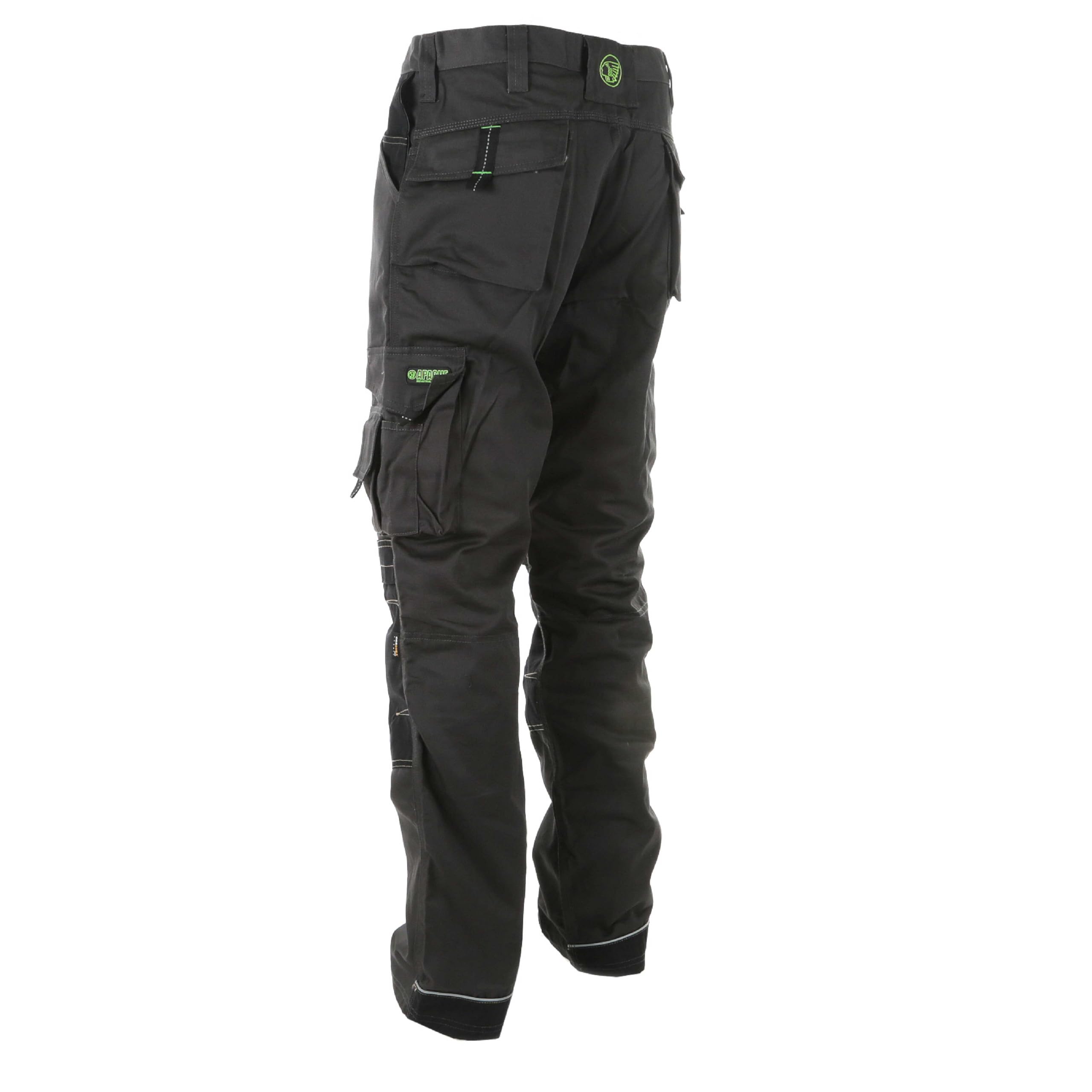 Apache Men's Holster Polycotton Holster Trouser, Grey/Black, 40W x 31L :  Amazon.ae: Fashion