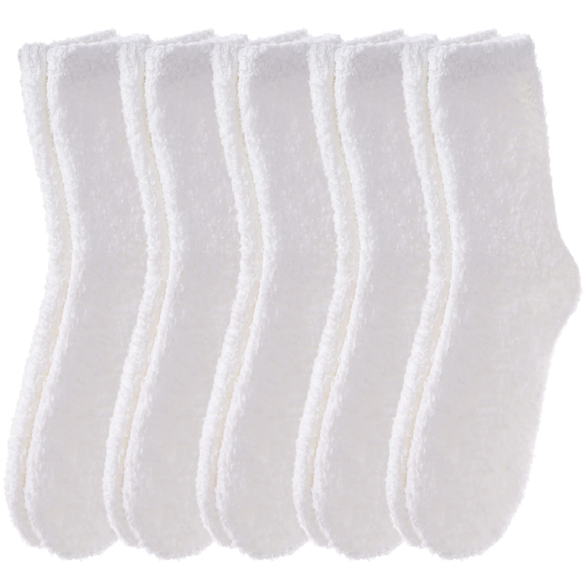 MQELONG Womens Super Soft Fuzzy Cozy Home Sleeping Socks Microfiber Winter Warm Slipper Socks