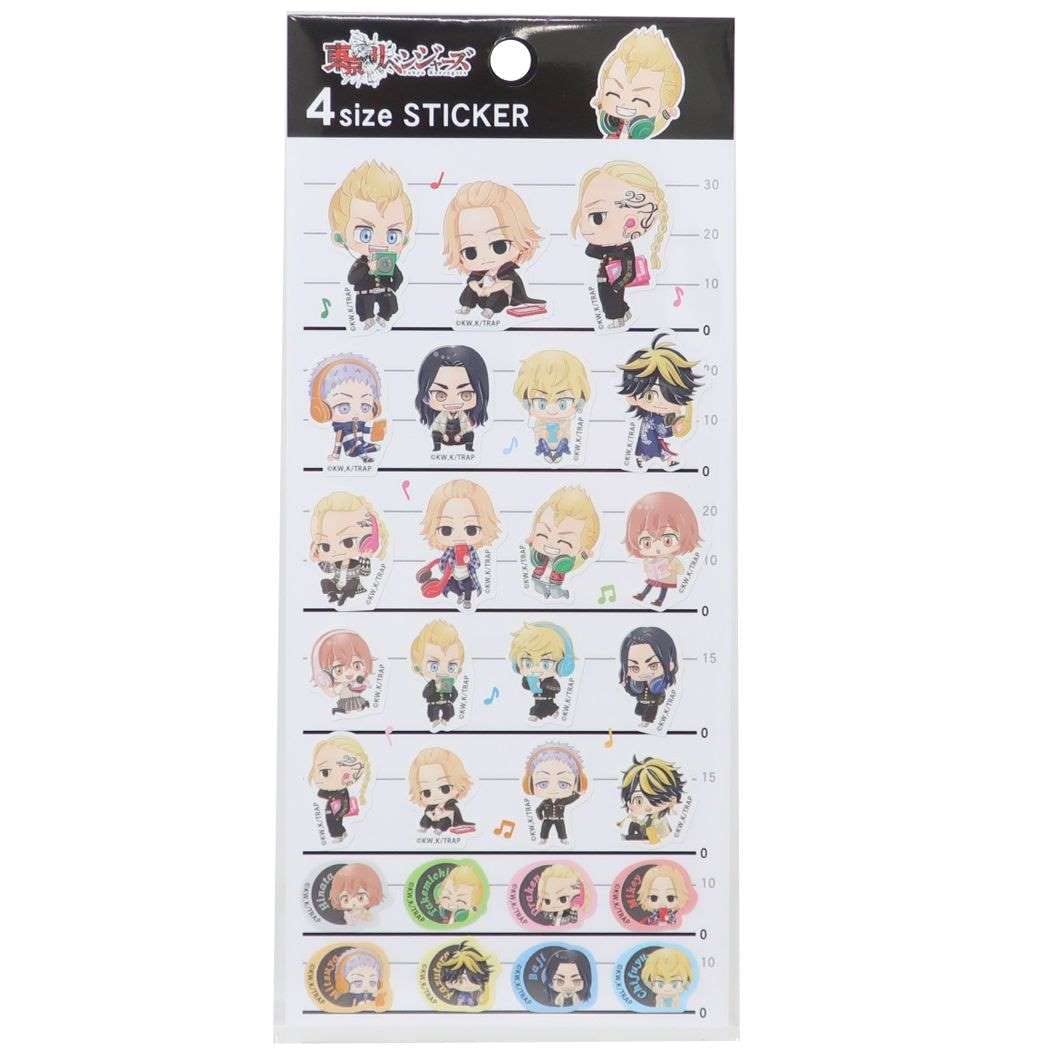 Amazon.co.jp: 東京リベンジャーズ[シールシート]4サイズステッカー