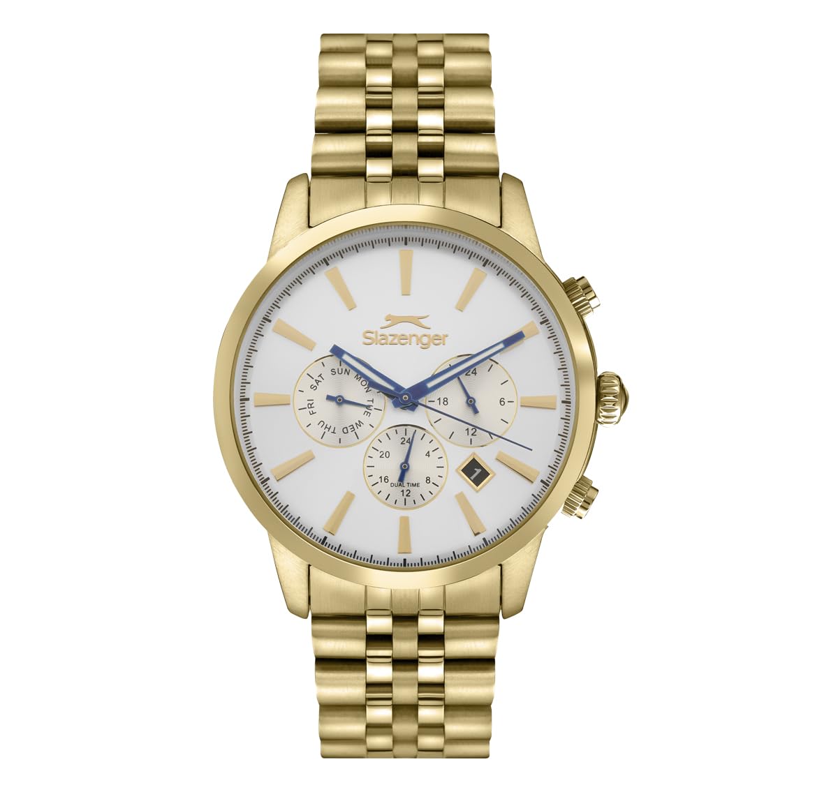 ÇELİK KASA, ÇELİK KORDON, QUARTZ, MULTİFONKSİYON, 44MM, 5ATM, ERKEK KOL SAATİ, SL.09.1812.2