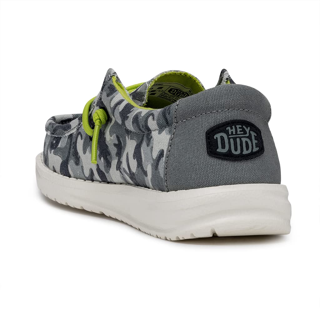 HEYDUDE Chłopcy Wally Youth Camodinomoccasin