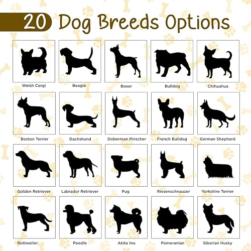 Miniatura 2 de shop4ever Copa de vino grabada de raza de perro Bulldog Francés, sin tallo, 15 onzas, regalo para amantes de los perros