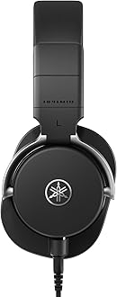 Yamaha HPH-MT8 Monitor Headphones, Black