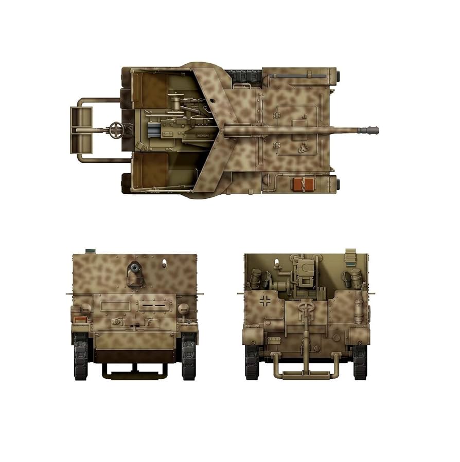 Amazon | ダス・ヴェルク 1/35 ドイツ軍 Pz.Sfl.1a 5cm PaK 38