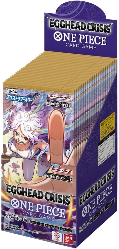One Piece Card Game – Egghead Crisis Booster Box EB-04 Giappone