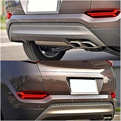 Miniatura 6 de Conjunto de luz trasera LED  Compatible con Hyundai Tucson 2015-2017, reflector de parachoques, conducción, freno, niebla, luces direccionales