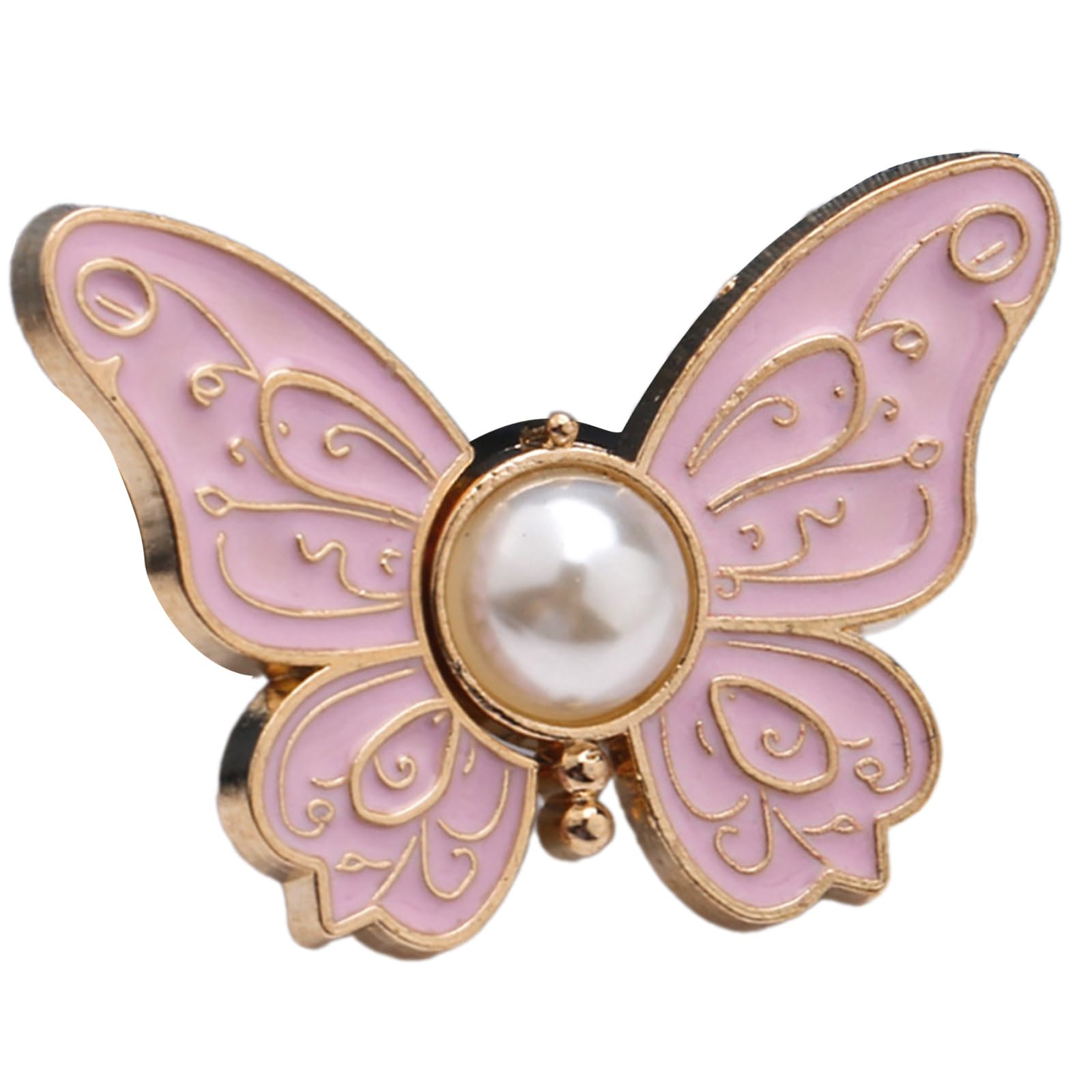 Msioytog 1/6 Pcs Butterfly Trousers Waist Tightener Button Pins Jeans Waist Buckles Not Sewing Required Trouser Button Pins