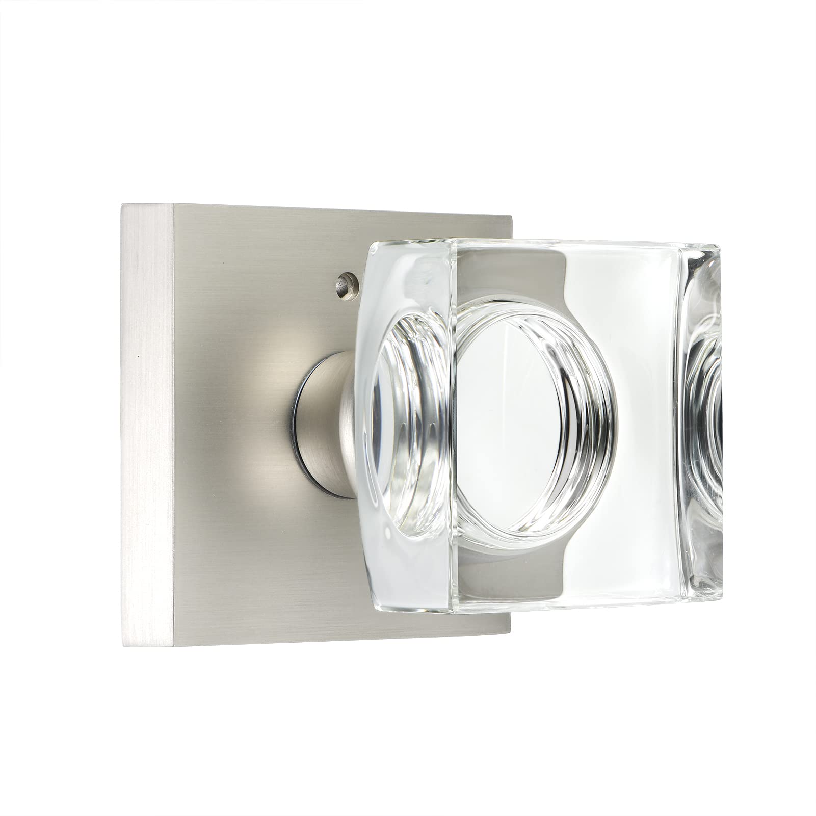 Brushed Gold Door Knobs - Crystal & Modern Design -23