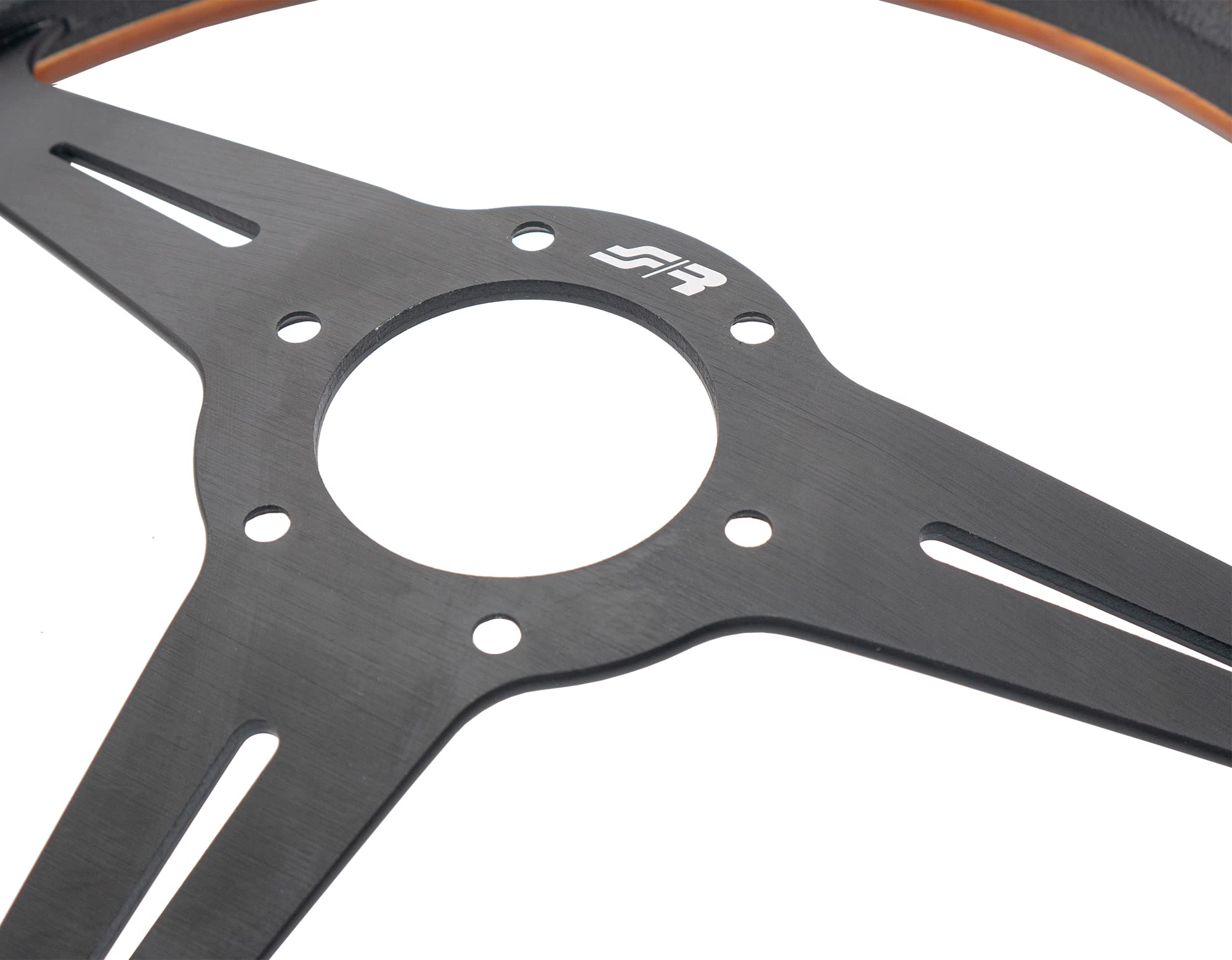 Simoni Racing Universal Lenkrad Futa - Holz - Durchmesser 350mm