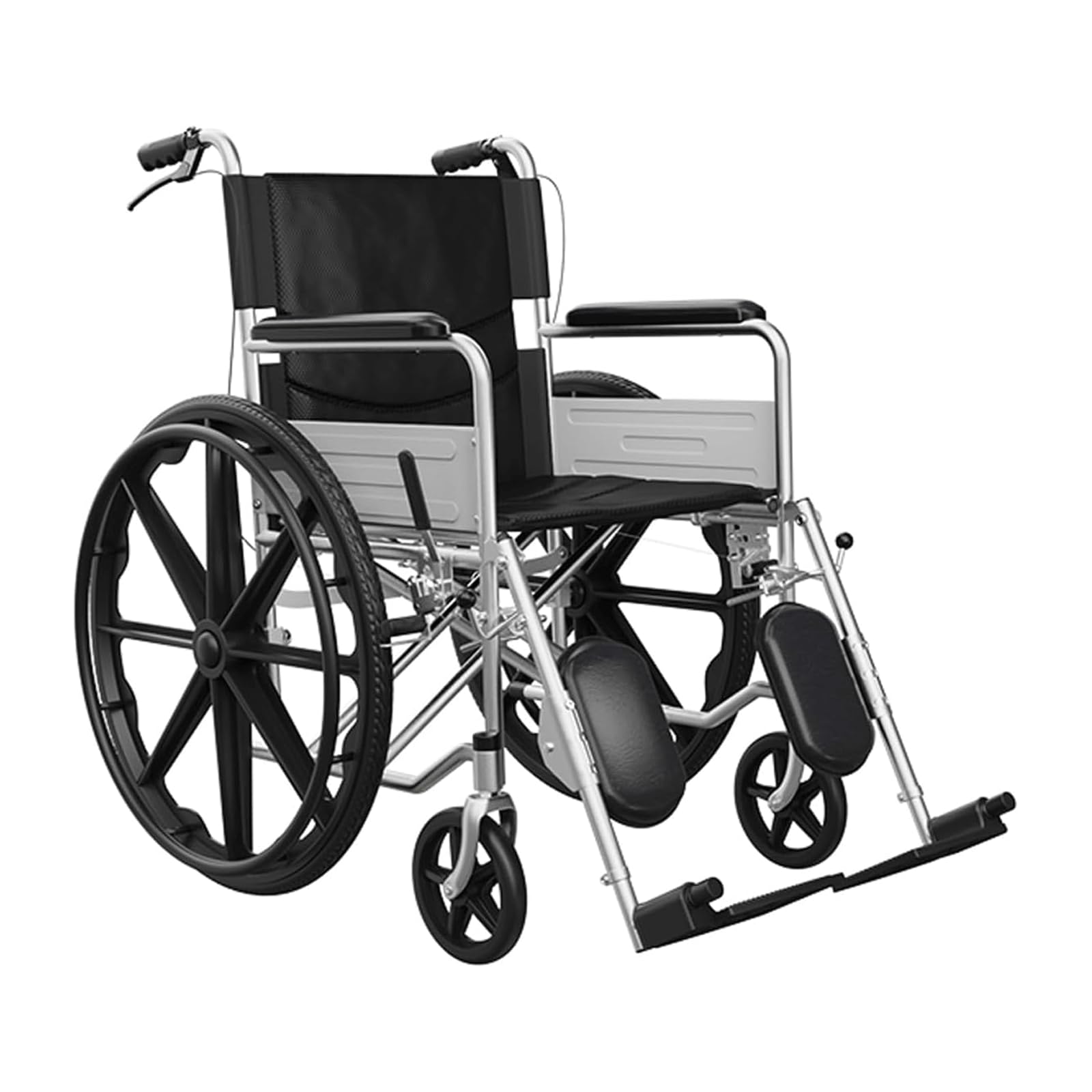 Wózek inwalidzki Opvouwbare transportrolstoelen Senioren Lichtgewicht rolstoelen Draagbare transportstoel Belasting 220 lbs Mobiele zorgrolstoelen wygodne