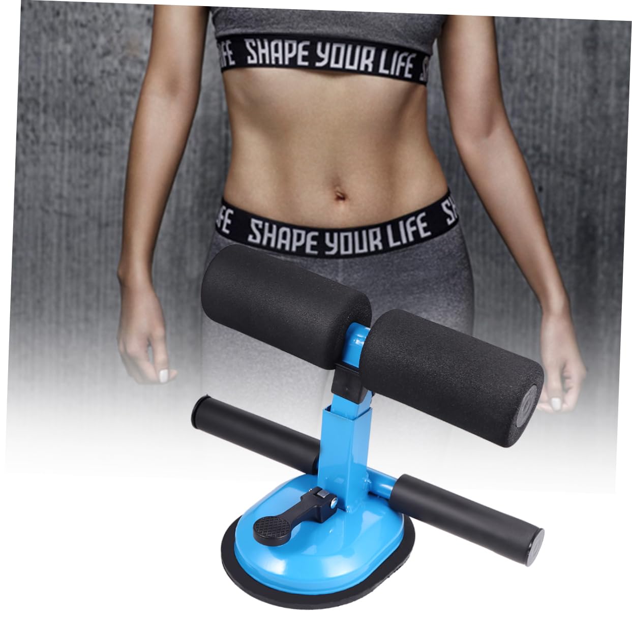 Gogogmee Home Workout Equipment Sit-up for Men Back Exercise Equipment Fitness Bar Waist Belly Exercise Tool