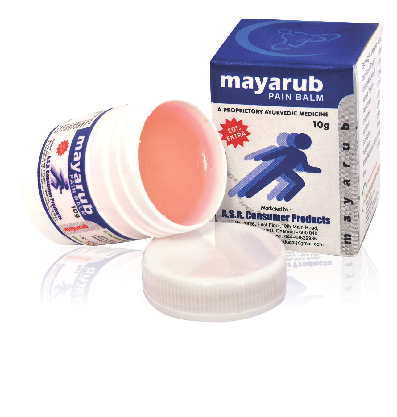 MAYARUB PAIN BALM 10g (Pack of 12) (B08F79BSK5) Amazon Price History, Amazon Price Tracker