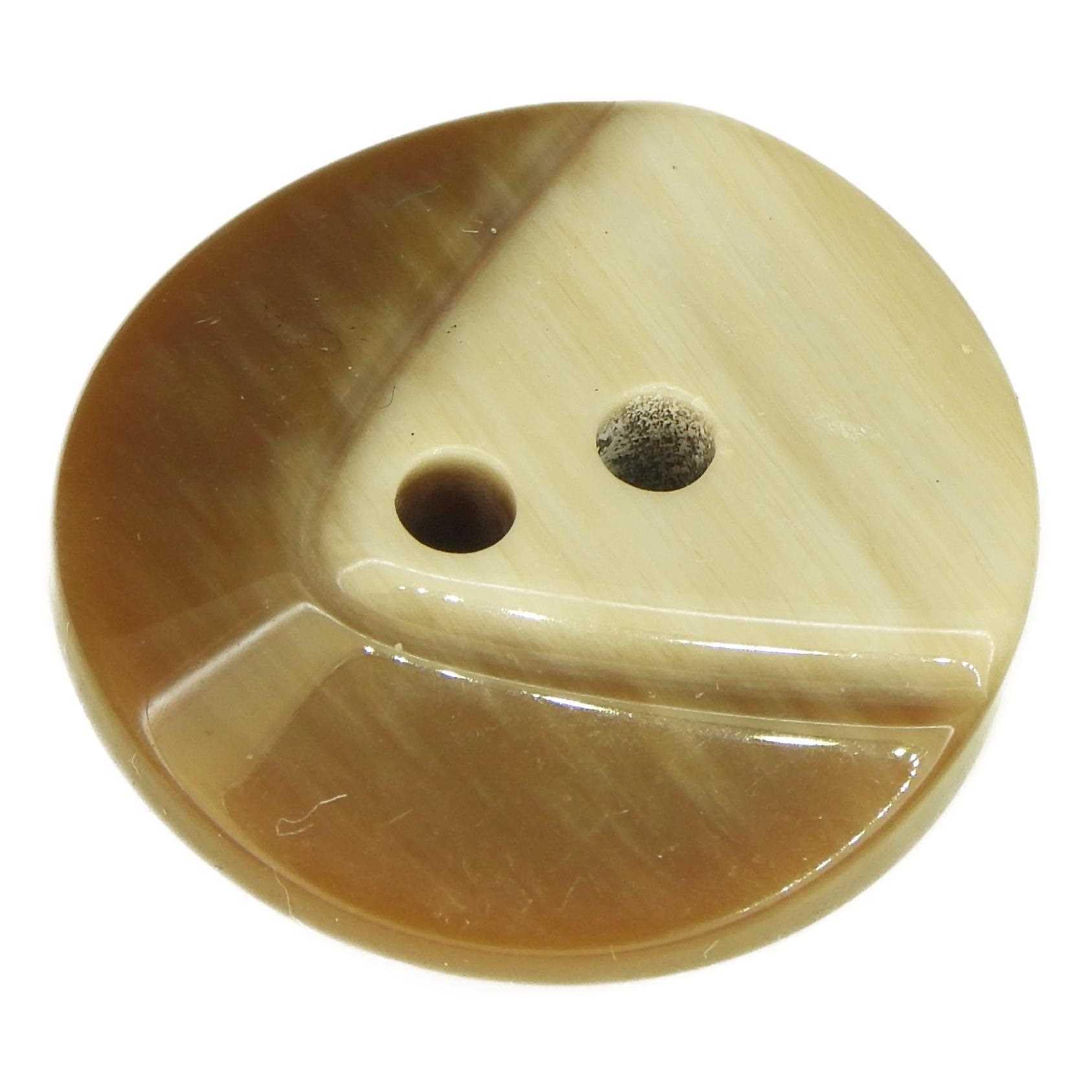 Buttons Chunky Retro Natural Look 115D, 23 Beige, 2 25mm