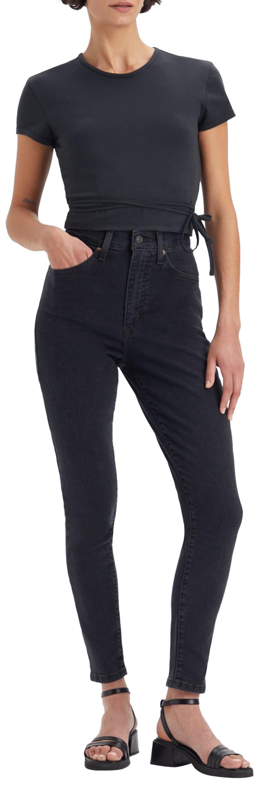 Levi's Damen Retro High Skinny Jeans