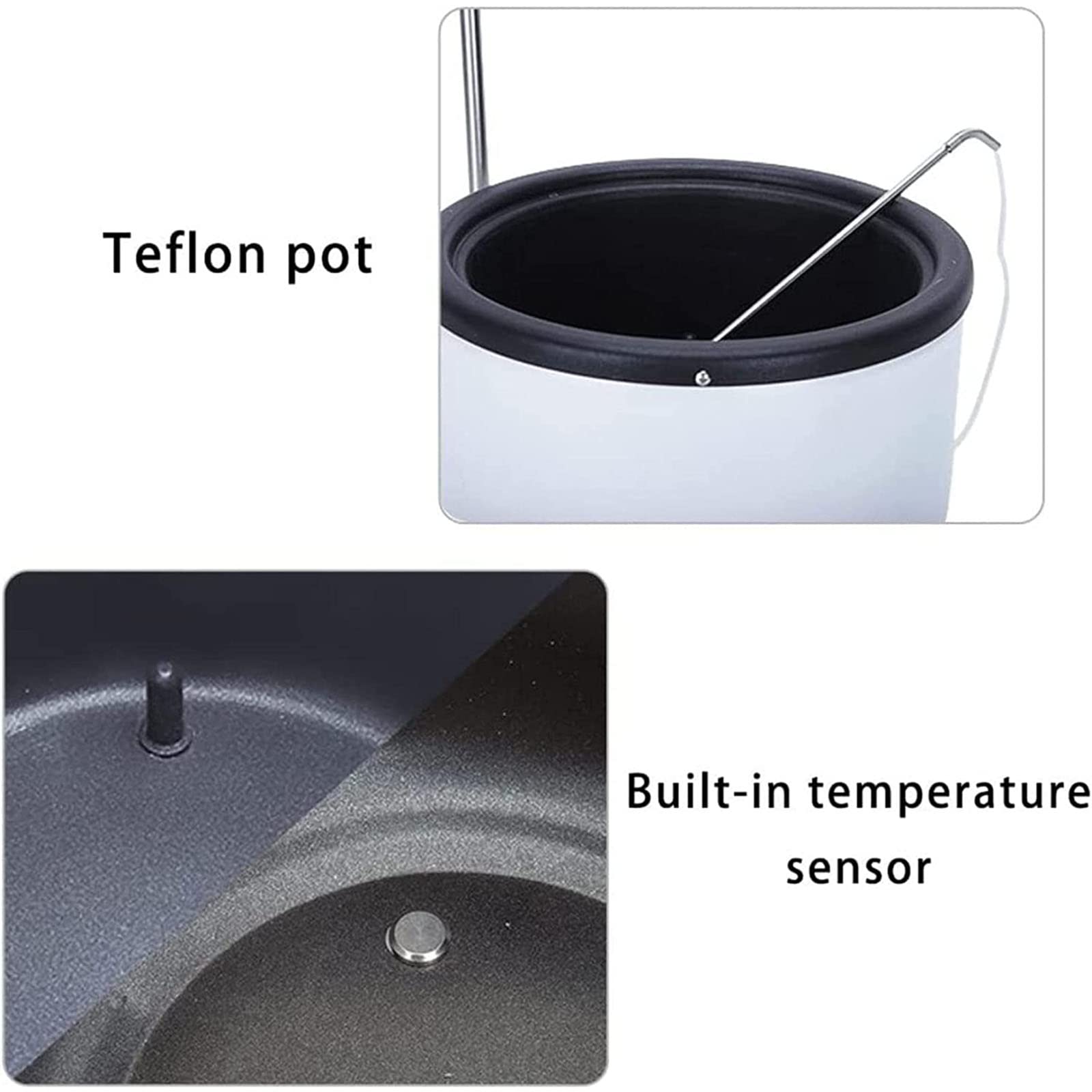 Manta calefactora con agitador magnético, Mezclador magnético Digital de líquidos para baño de Agua y baño de Aceite de 1/2/5 l, agitador magnético con Placa calefactora para Tratamiento térmico de