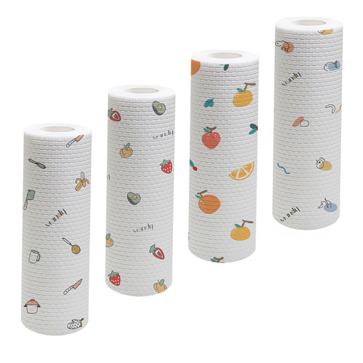 Garneck 1 Set Straccio Asciugamano USA Getta Lavello Panno per La Pulizia della Cucina Salviette Detergenti Strofinaccio Domestico Strofinacci da Cucina Polpa di Legno Bianca 4