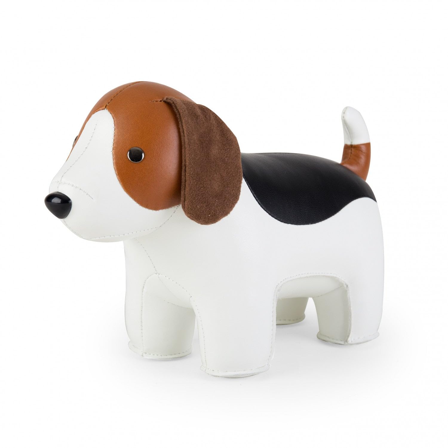 Buchstütze Classic Beagle Weiß/Tan Züny