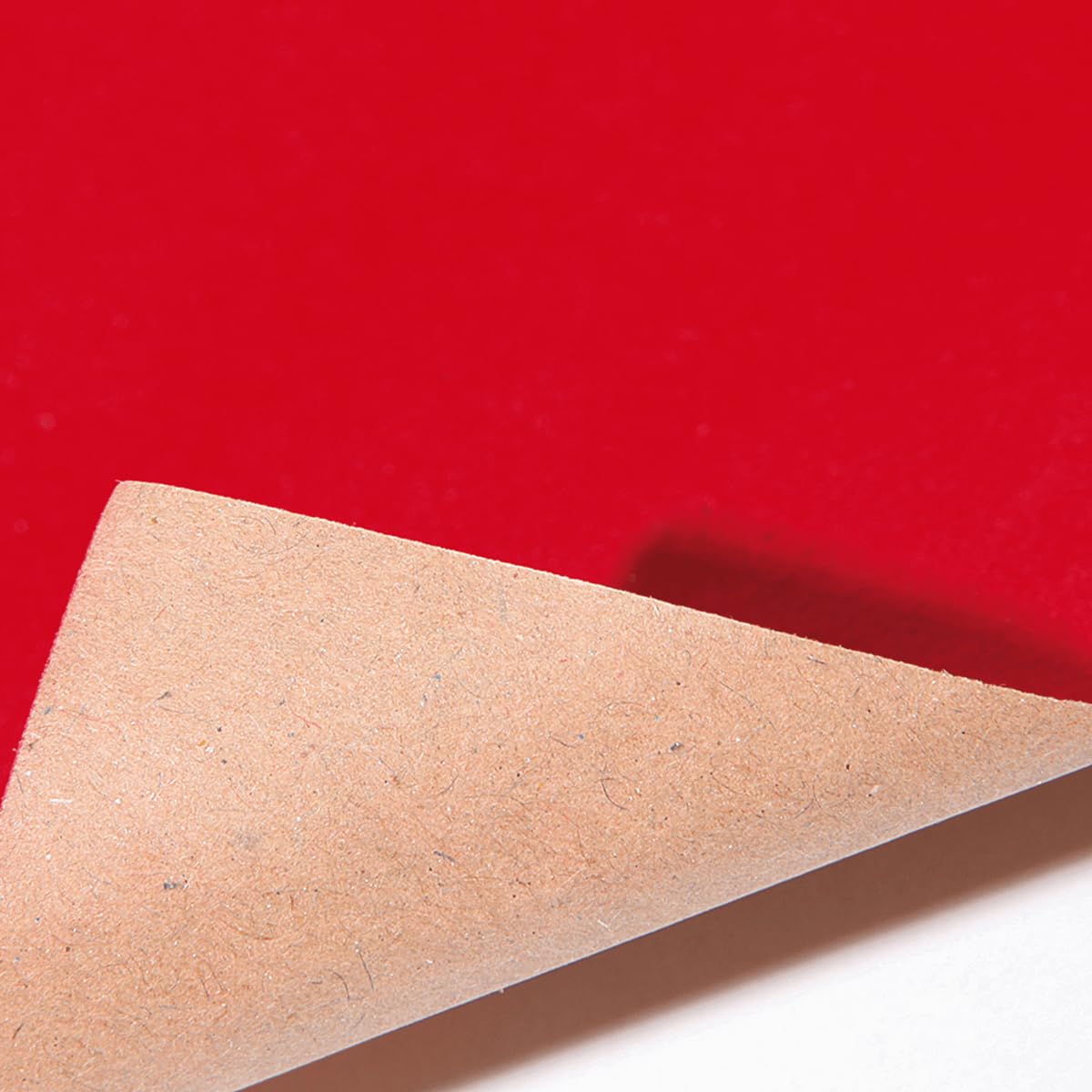 Doppelseitiges Geschenkpapier Kraftpapier eine Seite Rot, eine Braun 70 cm x 50 m Geschenk-Verpackung