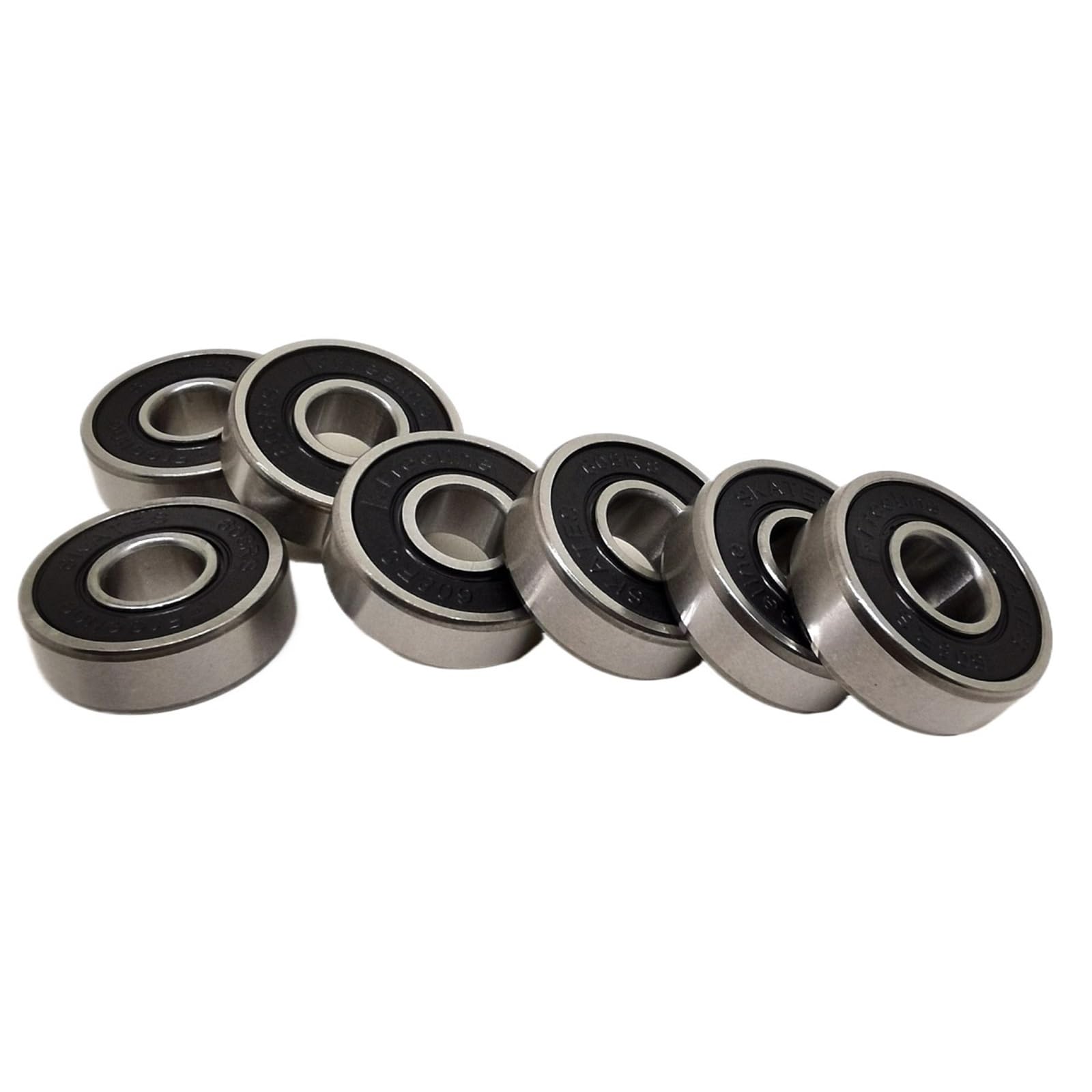 Roulement 608RS avec de bonnes performances d'étanchéité, roulement de skateboard 8 * 22 * 7 en acier, roulement silencieux for arbre de patinage à roulettes