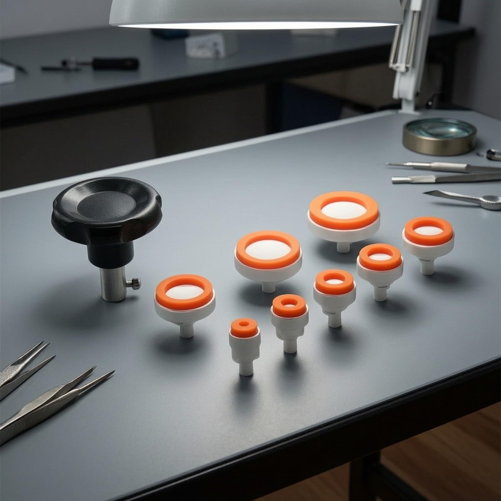 Kit Apri Orologi Pratico Antiscivolo, Apri Orologi Intercambiabile, Manuale, per Laboratorio di Orologeria, Orologiai