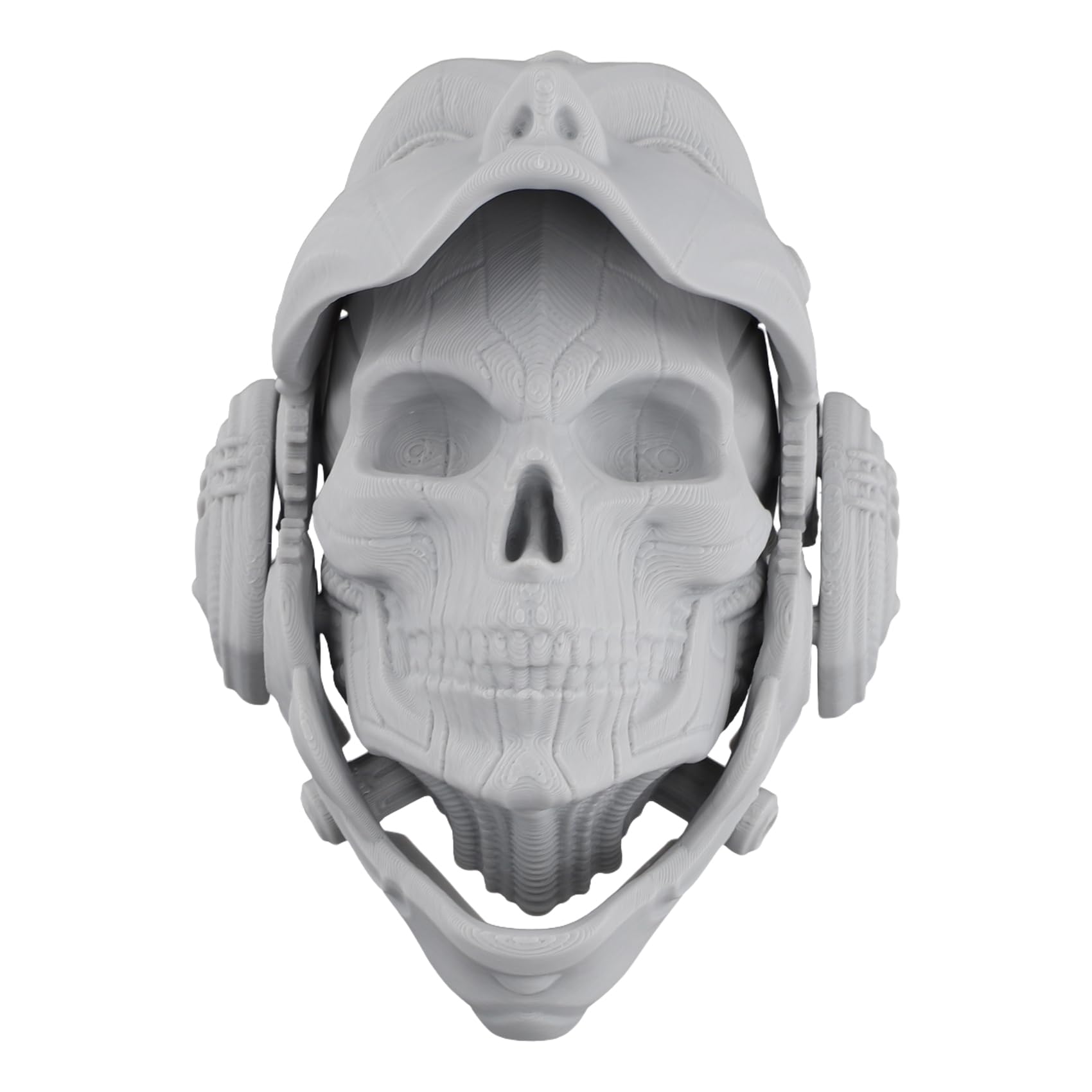 CTRLZS 3D Printing Deformation Skull Model Tabletop Ornaments 3D Printed Skeleton Decoration Stress Relief Toy A