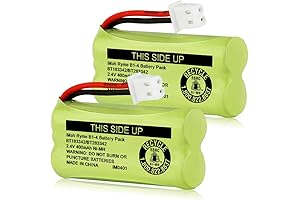 2.4V 400mAh Floureon Cordless Phone Battery