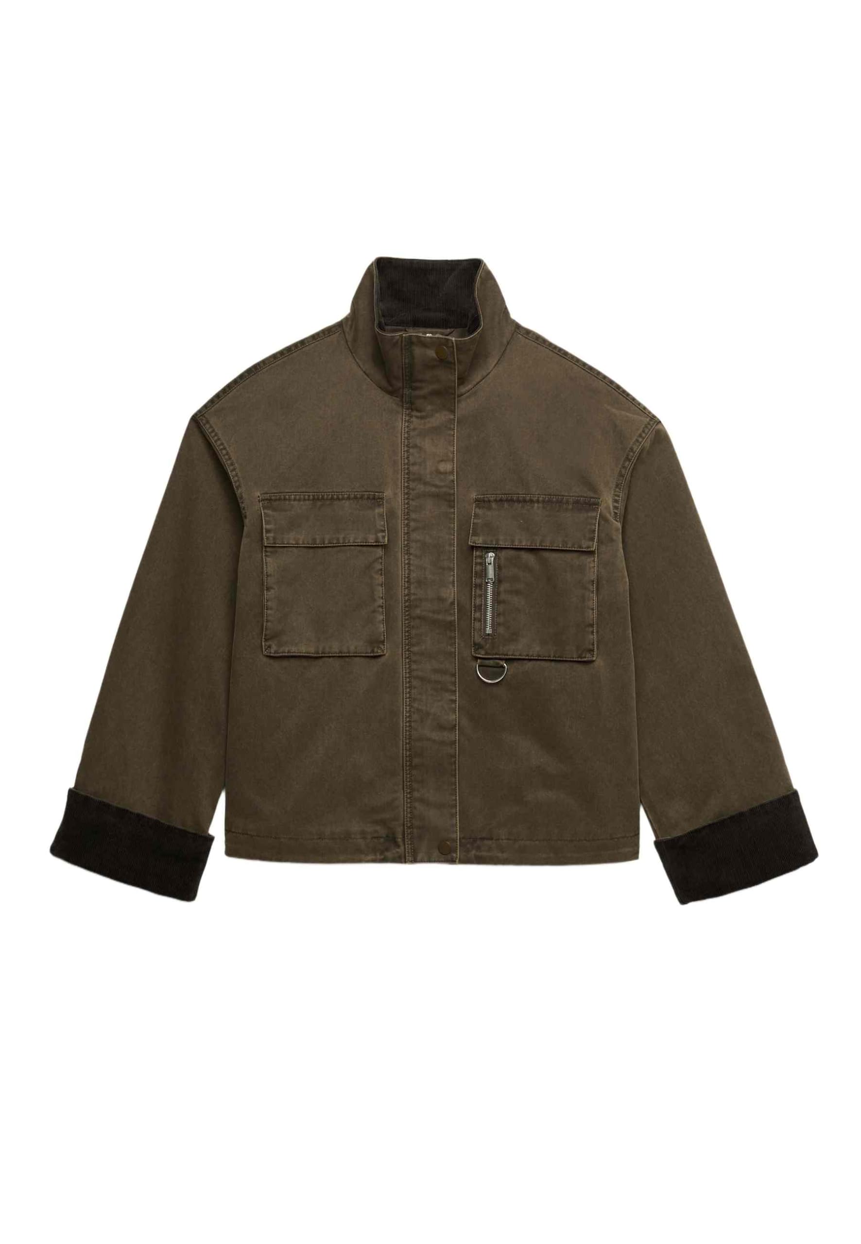 Veste utilitaire en coton M&S coupe décontractée pour femme - 8
