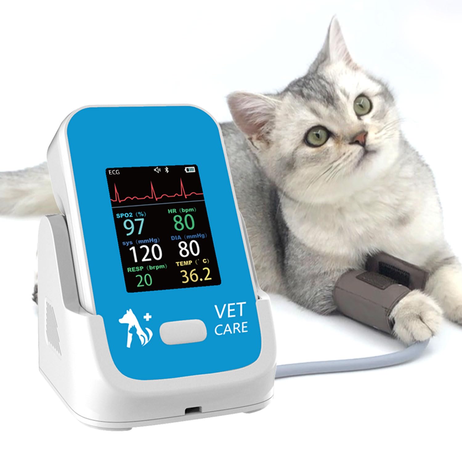 低血圧ページ Amazon.co.jp: 犬用獣医血圧モニター、Bluetooth付きペット用パルス