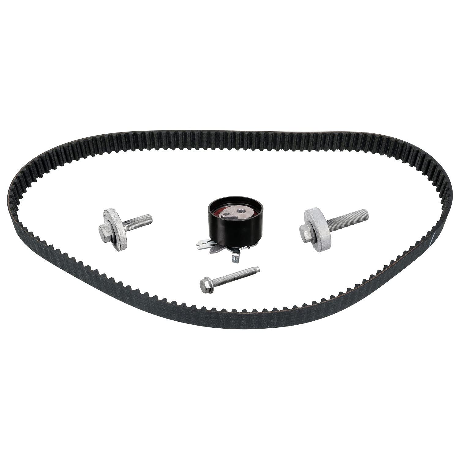 Timing belt kit with rounded tooth profile 21270 FEBI BILSTEIN for RENAULT DACIA