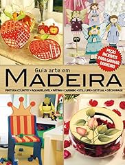 Capa de Guia Arte Em Madeira