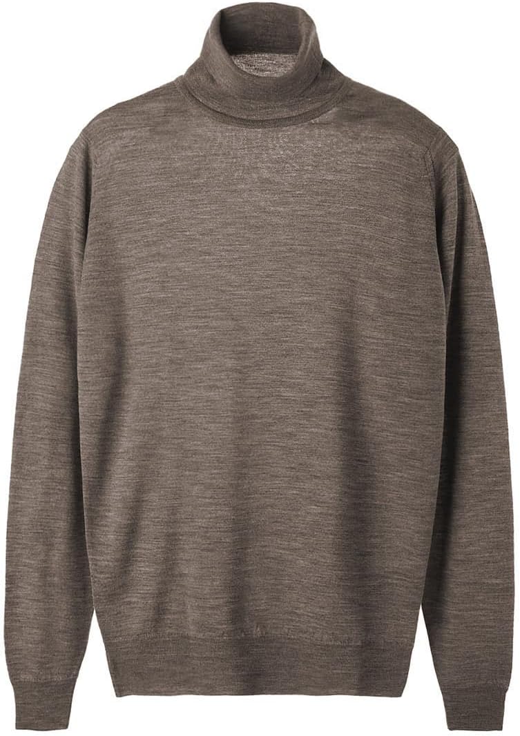 【新品同様】ジョンスメドレー 30G エクストラファインメリノ タートルネック Amazon | [ジョンスメドレー] タートルネック ニット Sサイズ CHERWELL