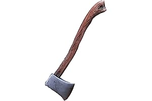 Halloween Foam Axe, Bloody Axe Prop for Kids and Adults