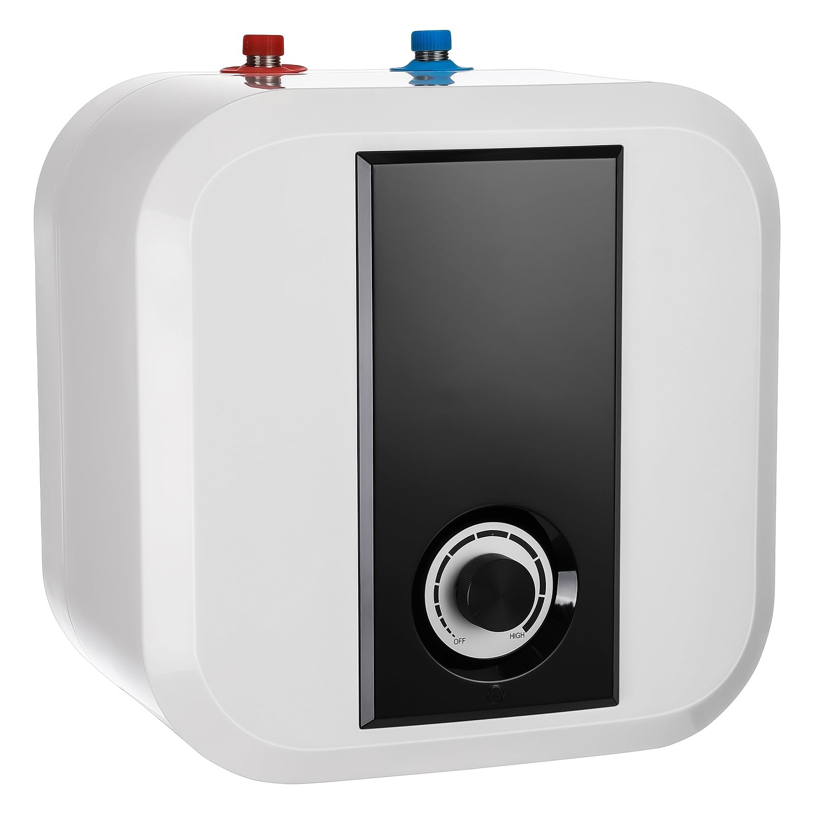 Druckfest Kleinspeicher, Untertischboiler 30 Liter Unterschrank Elektrischer Warmwasserspeicher 1,5KW Mini Durchlauferhitzer mit Stecker 230V für Küche, Dusche, Badezimmer Überhitzungsschutz