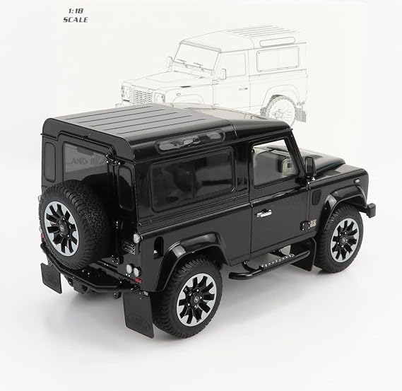 LCD-Model 1 18 Defender 90 Works V8 70Th Edition 2018 LCD18007-BL
