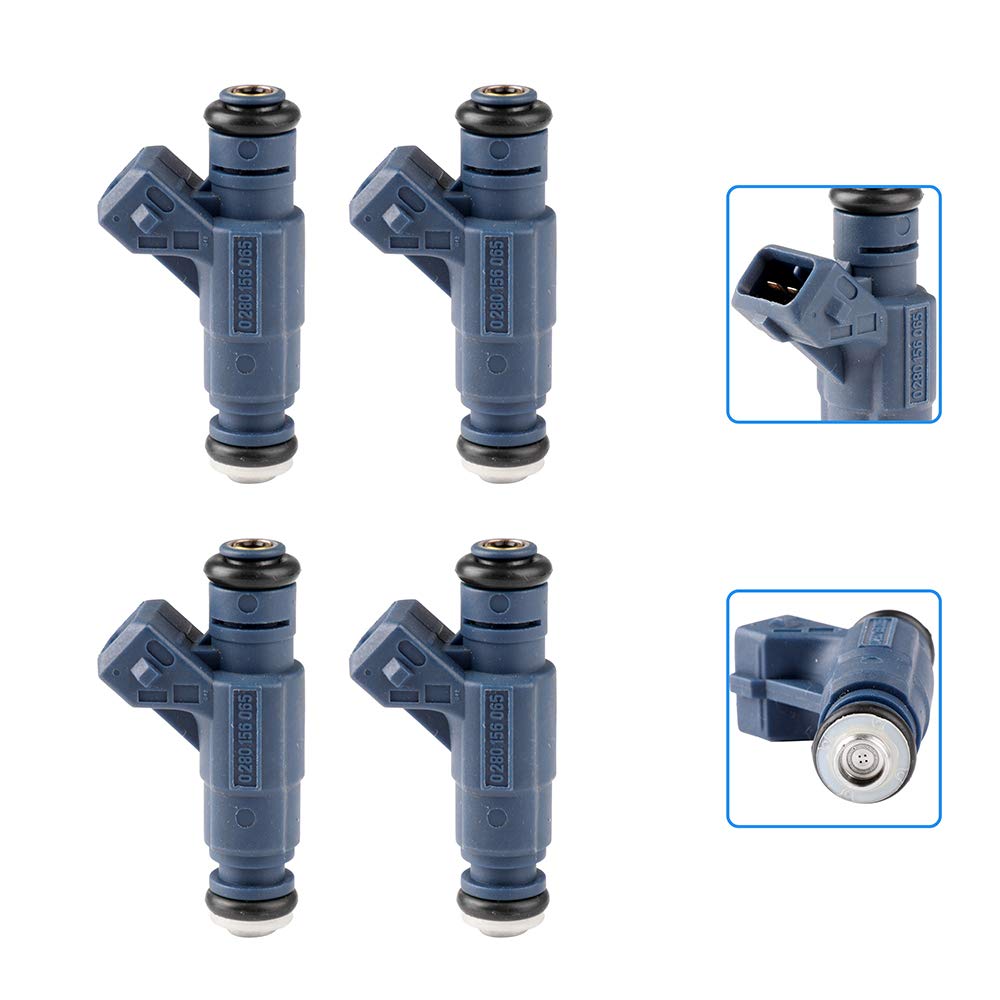 Amazon.com: KILOAUTO Fuel Injectors Set Of 4Pcs 4Holes Fit 1997  