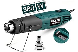 PRULDE Mini Heat Gun - Fast Heat Multi-Temperature Hot Air Gun