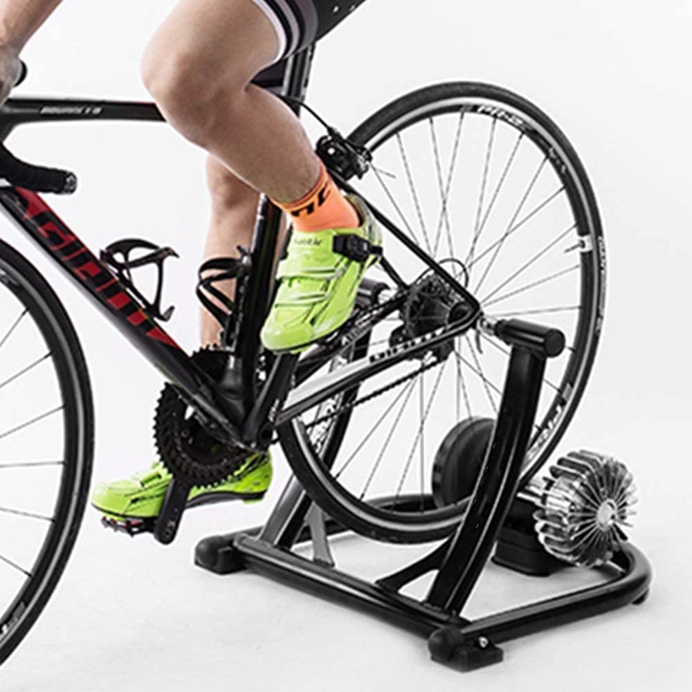 Bike Lane Trainer Bicycle Indoor Trainer Allenatore Macchina per Esercizio Guidare Tutto L'Anno in Giro Bike Bicycle 24-28"Allenamento in Equitazione La Sensazione del Pedale più Naturale
