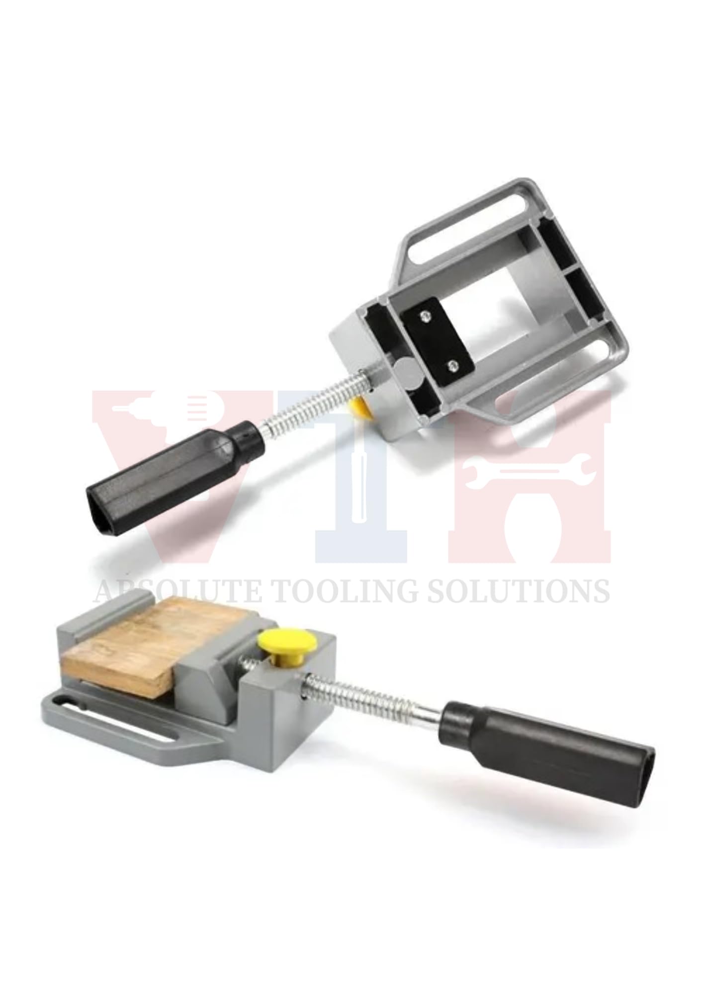 VTH® 2.5" Quick Release Drill Press Vise | Aluminum Alloy Quick Release Drilling Machine, Vice for Carving DIY Handicrafts (Not for Heavy Duty purposes)