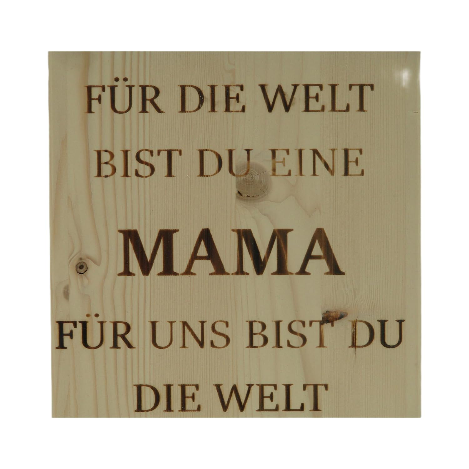Generisch Holzschild Muttertag Gartendeko