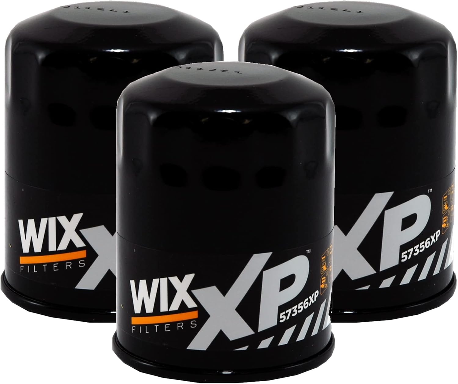 Set of 3 Engine Motor Oil Filters For Acura Honda Hyundai Infiniti Mazda Mitsubishi Nissan FI