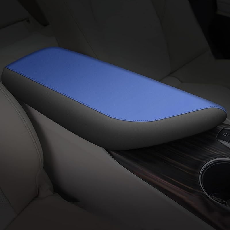 Capa para apoio de braço do console central AOMSAZTO azul para Toyota Camry 2018 a 2023 – 1 unidade