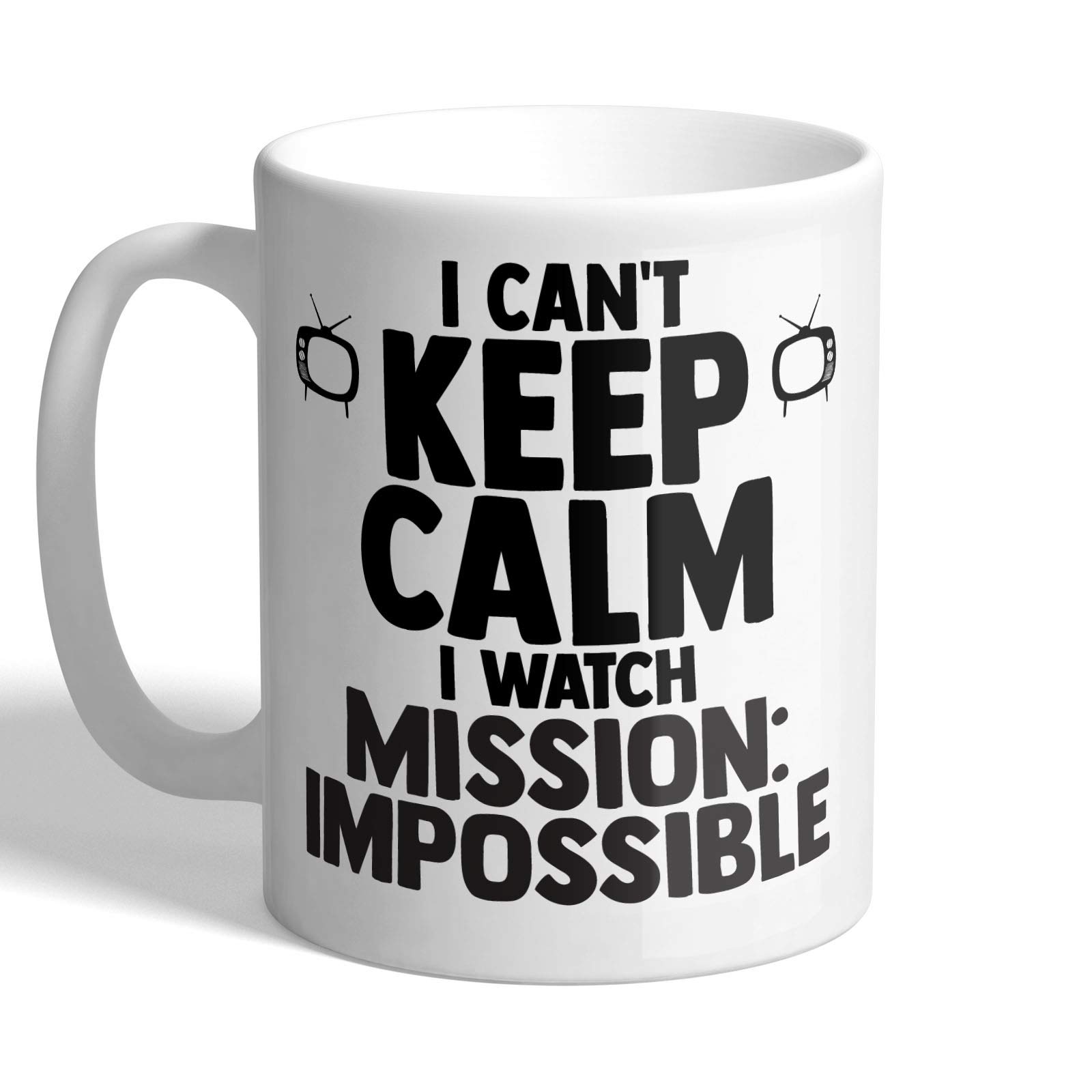 I Love Mugs LtdI Love Mugs - I Can't Keep Calm I Watch Mission: Impossible - Mug, Ceramic, 11fl.oz.