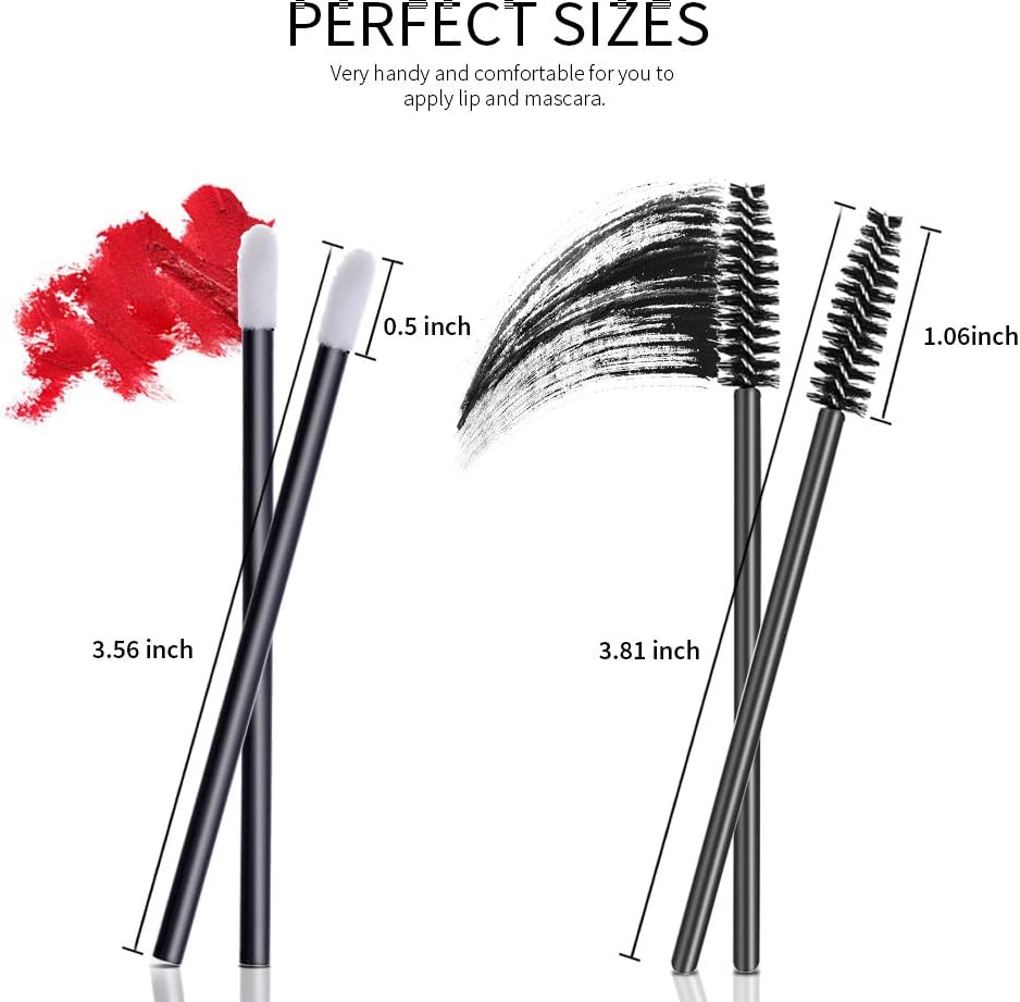 Amazon Teenitor 使い捨て化粧アプリケーター100本口紅アプリケーターワンド 100個まつげマスカラワンドリップグロス口紅テスターアイラッシュブラシ Teenitor メイクアップブラシ 通販