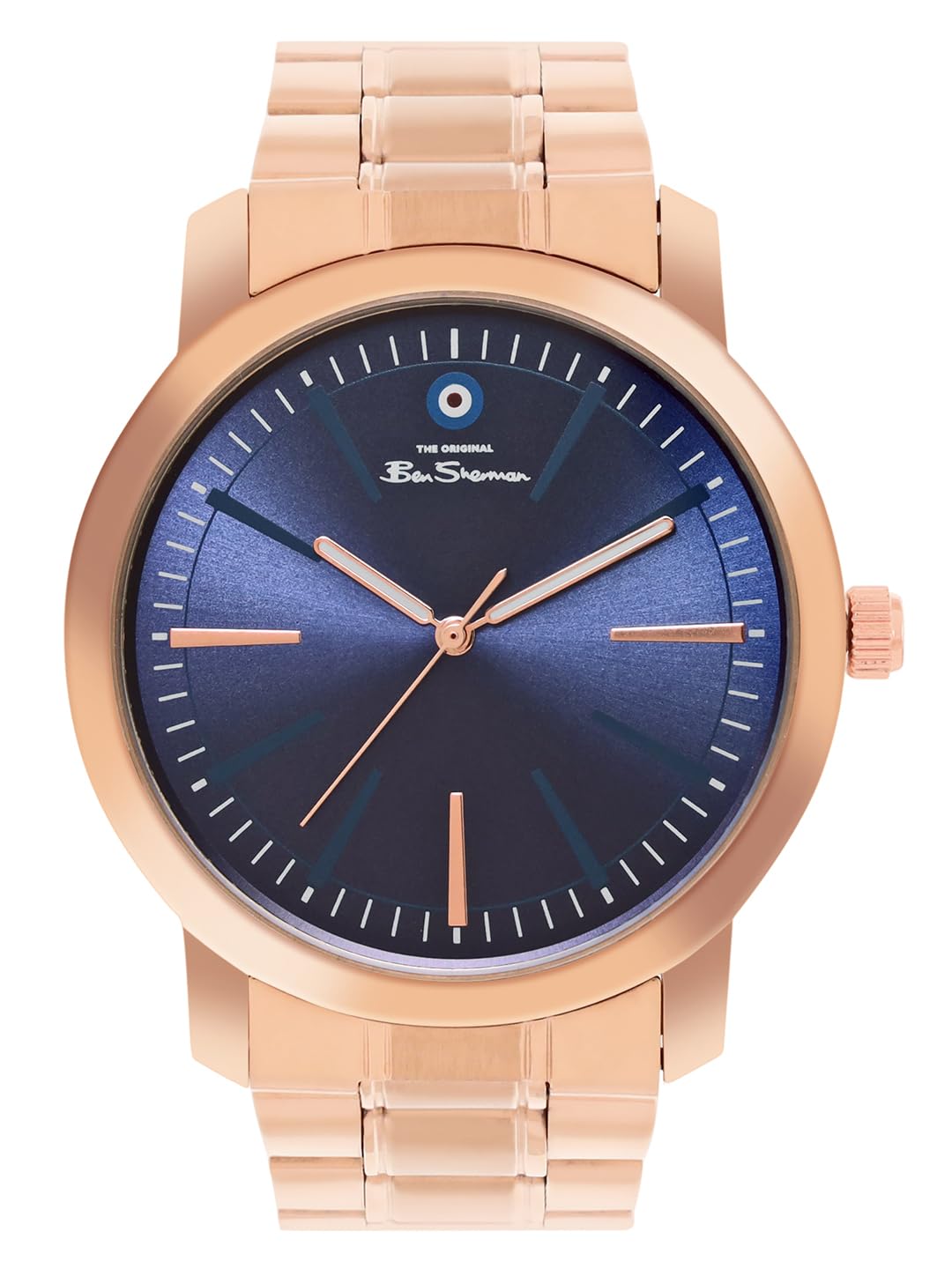 Ben ShermanAnalog Blue Dial Men's Watch-BS098URGM