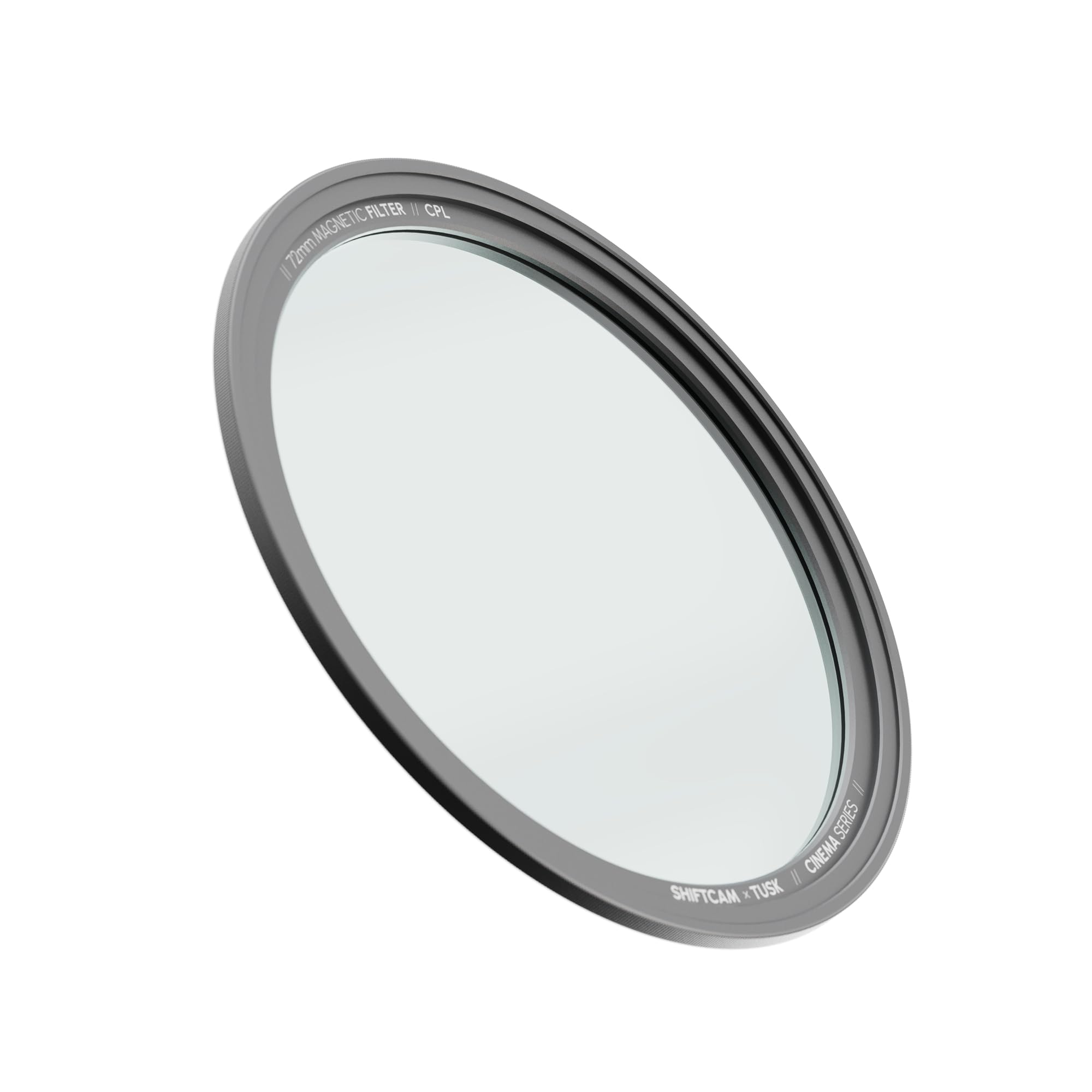 ShiftCam Filtro CPL magnetico da 72 mm – Polarizzatore rotante per il controllo dei riflessi e dei riflessi – Colori più ricchi e dettagli più chiari – Pro Photo & Video per iPhone & Android