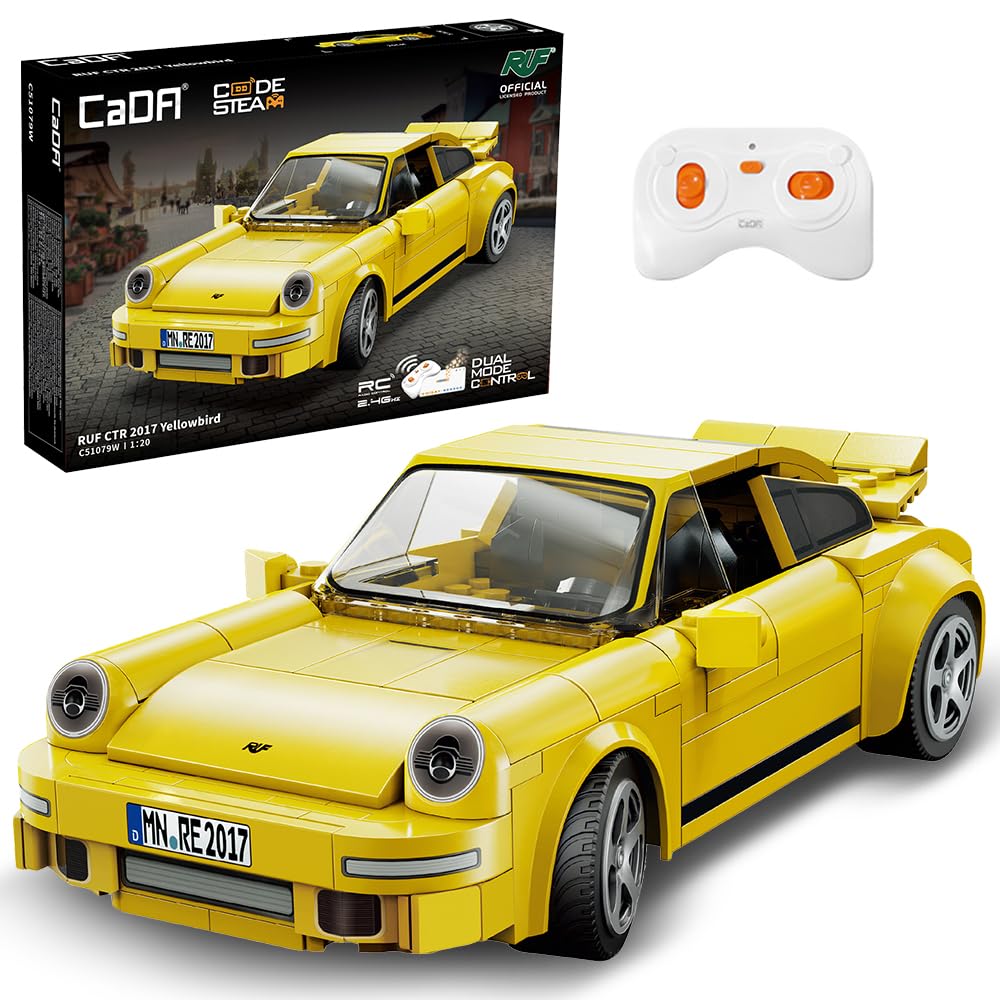 Amazon.com: CaDA C51079w 911 RUF Style Racing Building Block Model